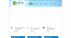 Desktop Screenshot of electricitedemayotte.com